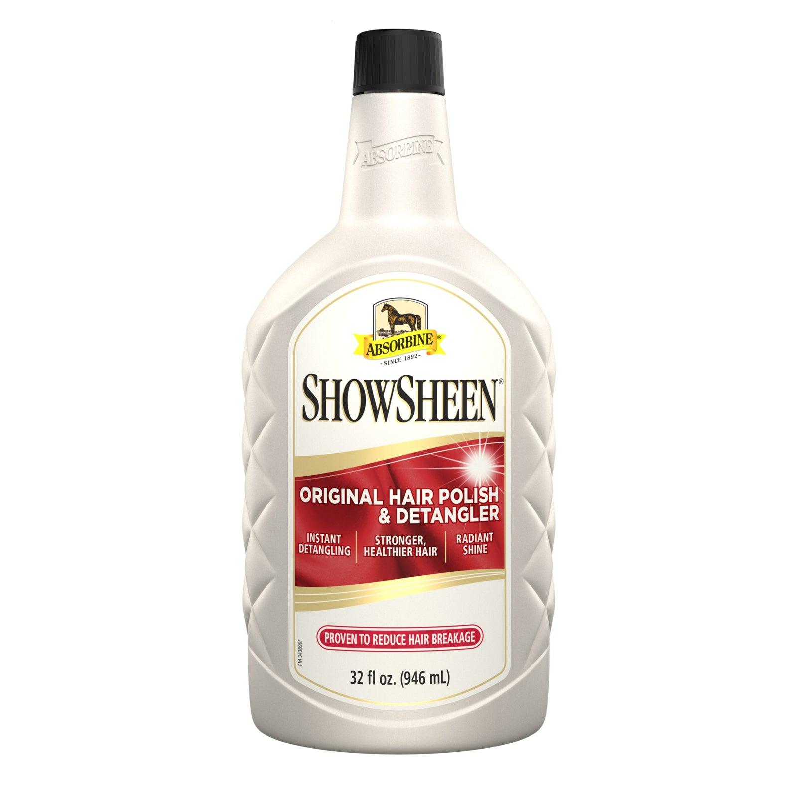 ShowSheen® Hair Polish & Detangler Skin & Coat Care absorbine 32 oz. Refill  