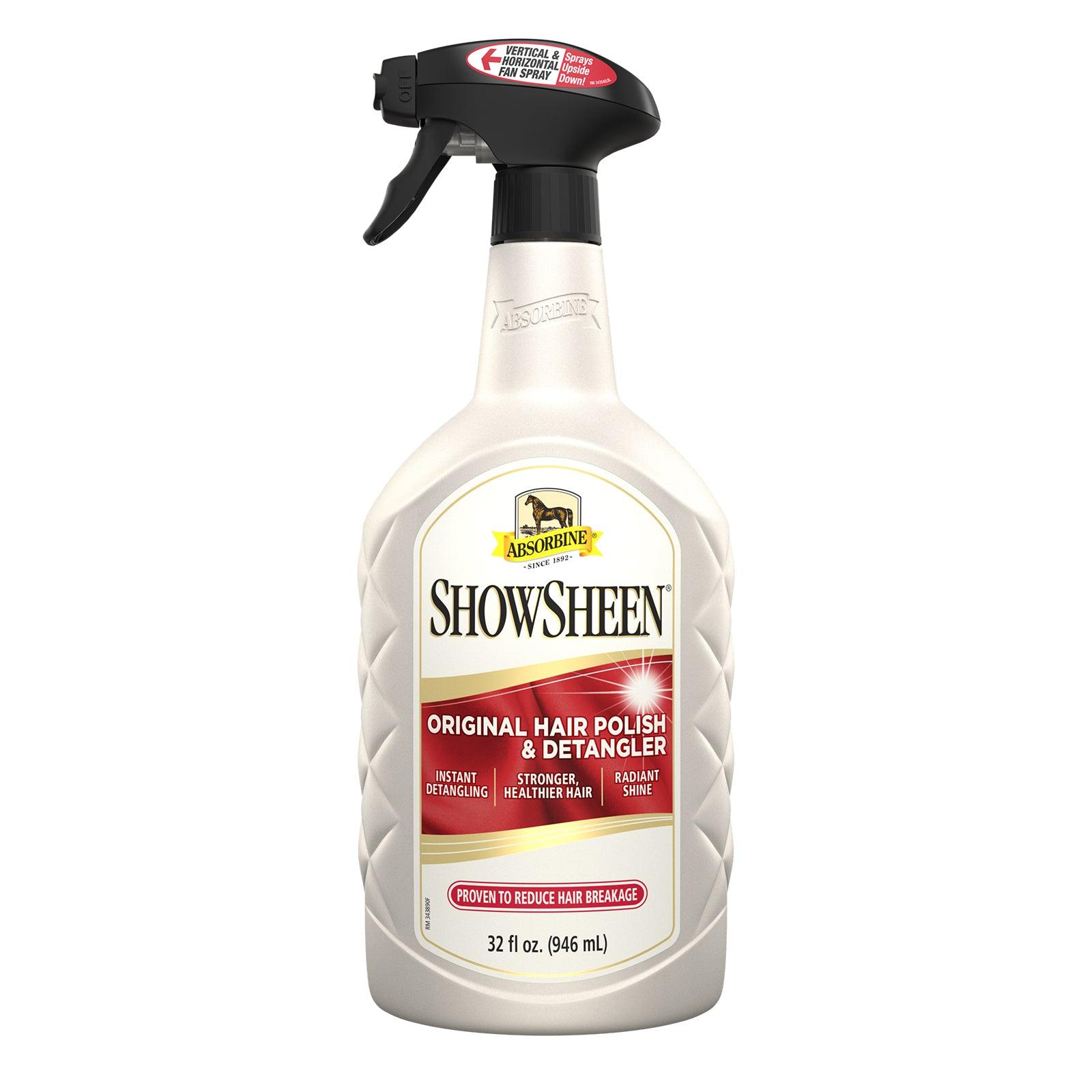 ShowSheen® Hair Polish & Detangler Skin & Coat Care absorbine 32 oz.  