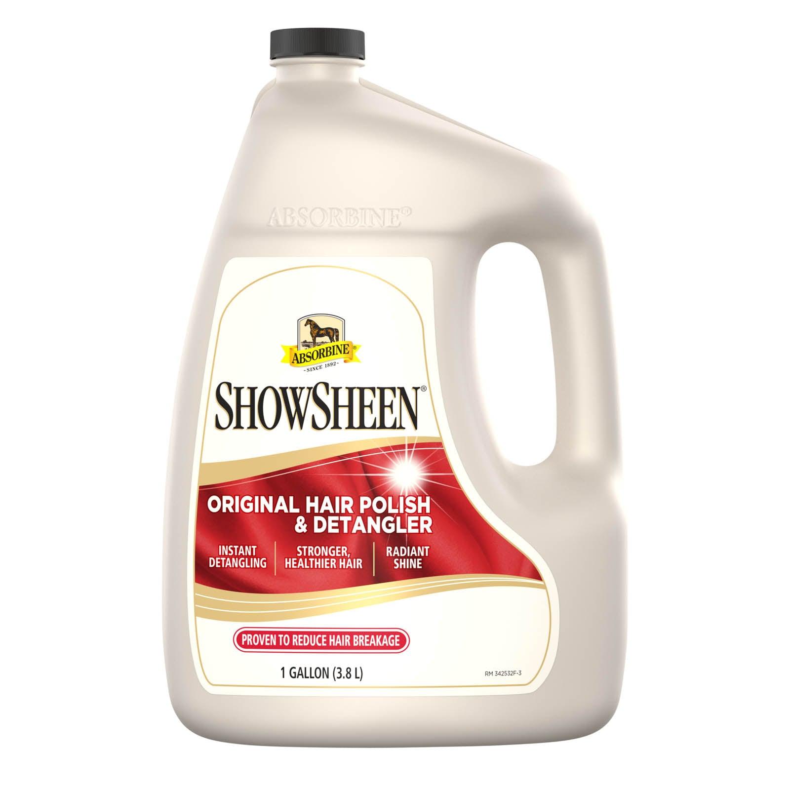 ShowSheen® Hair Polish & Detangler Skin & Coat Care absorbine Gallon  