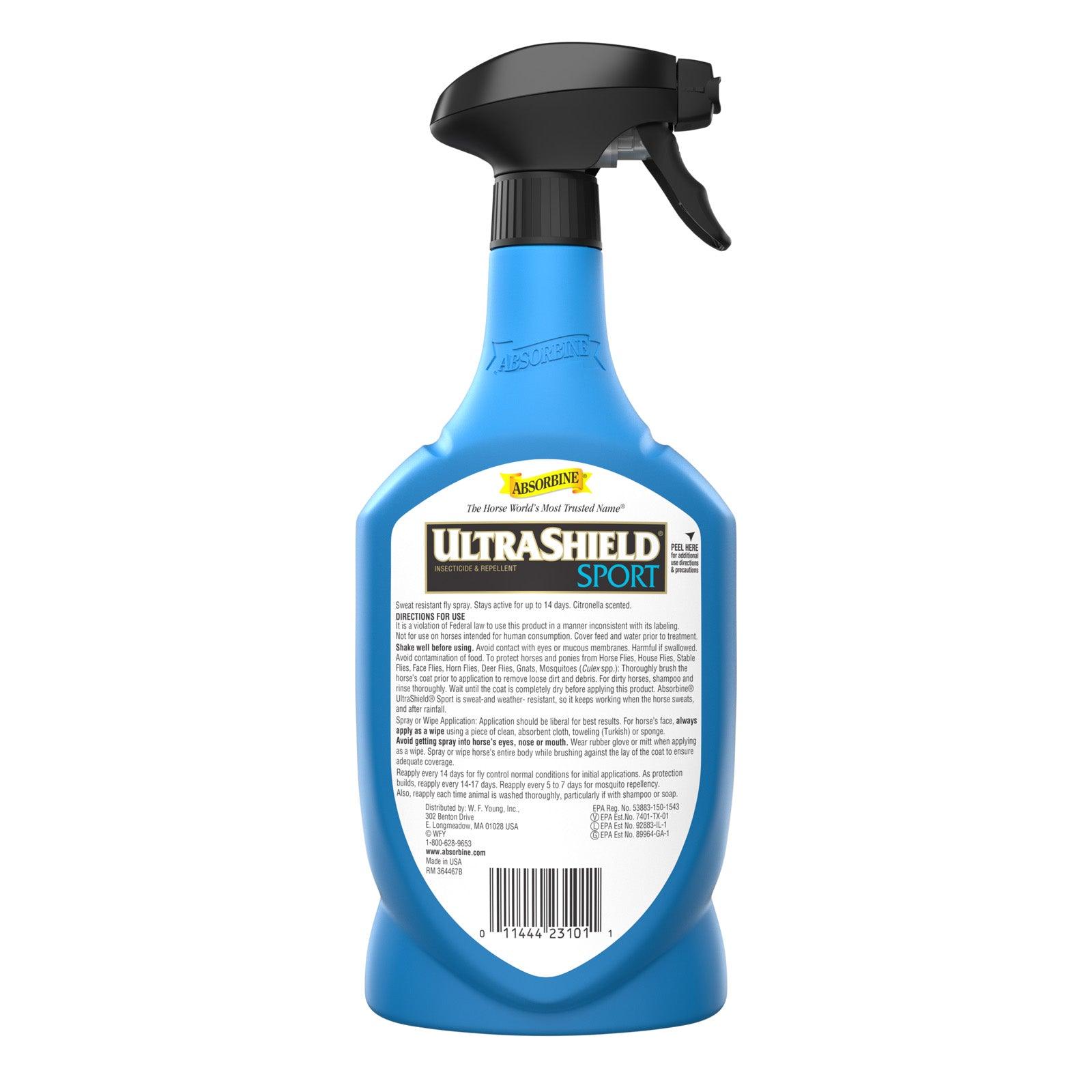 UltraShield® Sport Insecticide & Repellent Fly Control absorbine   