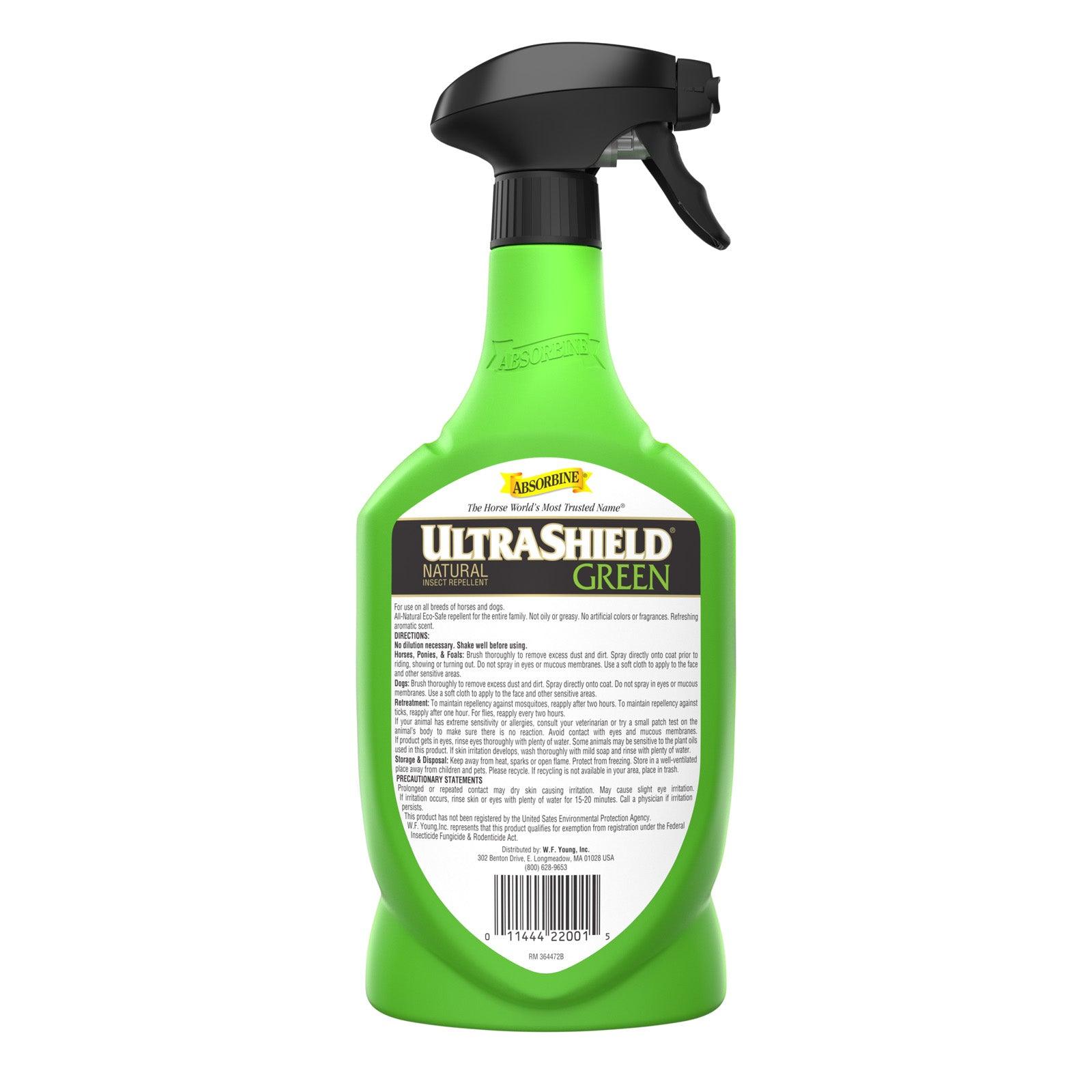 UltraShield® Green Natural Fly Repellent Fly Control absorbine   