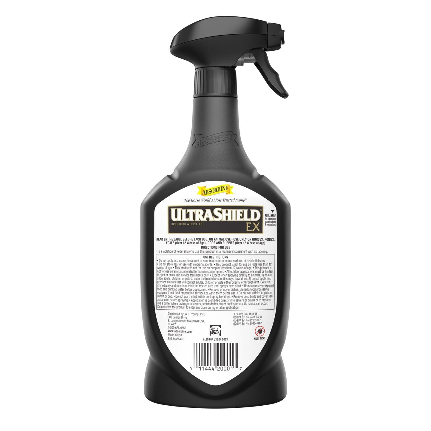 UltraShield® EX Insecticide & Repellent Fly Control absorbine