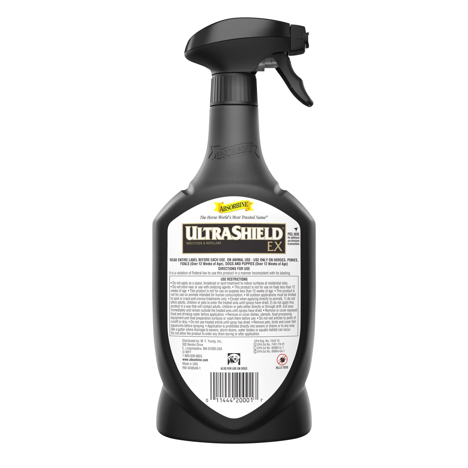 UltraShield® EX Insecticide & Repellent Fly Control absorbine   