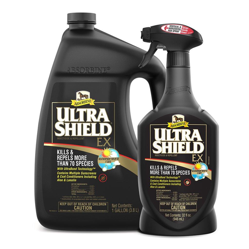 UltraShield® EX Insecticide & Repellent Fly Control absorbine Quart & Gallon  