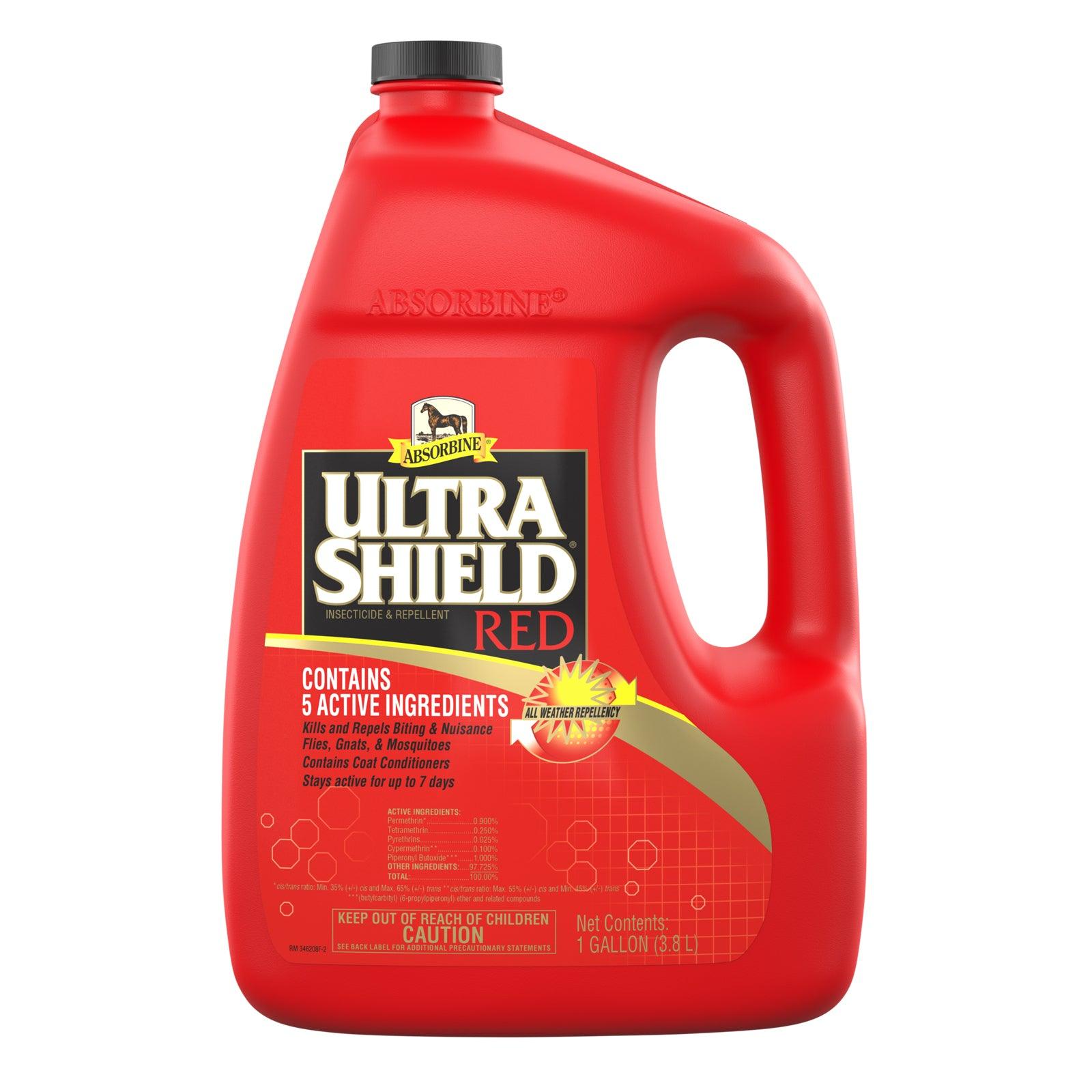 UltraShield® Red Insecticide & Repellent Fly Control absorbine Gallon  