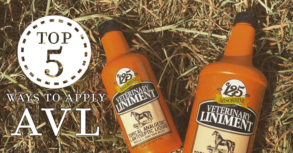 Five Applications for Absorbine® Veterinary Liniment