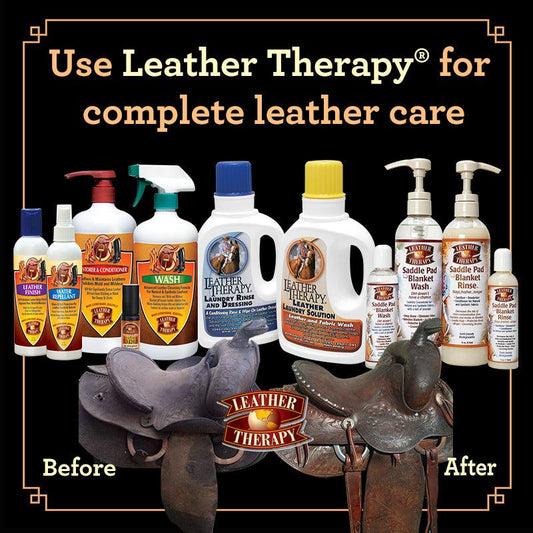 Leather Therapy® is a premium, comprehensive leather care system