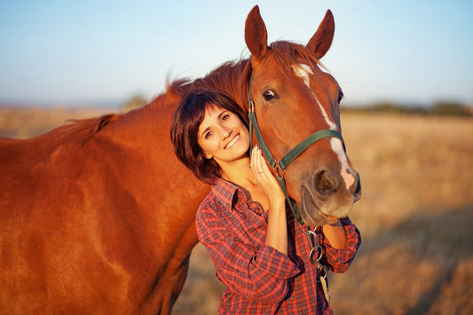 UHC Resources Article, woman with her horse