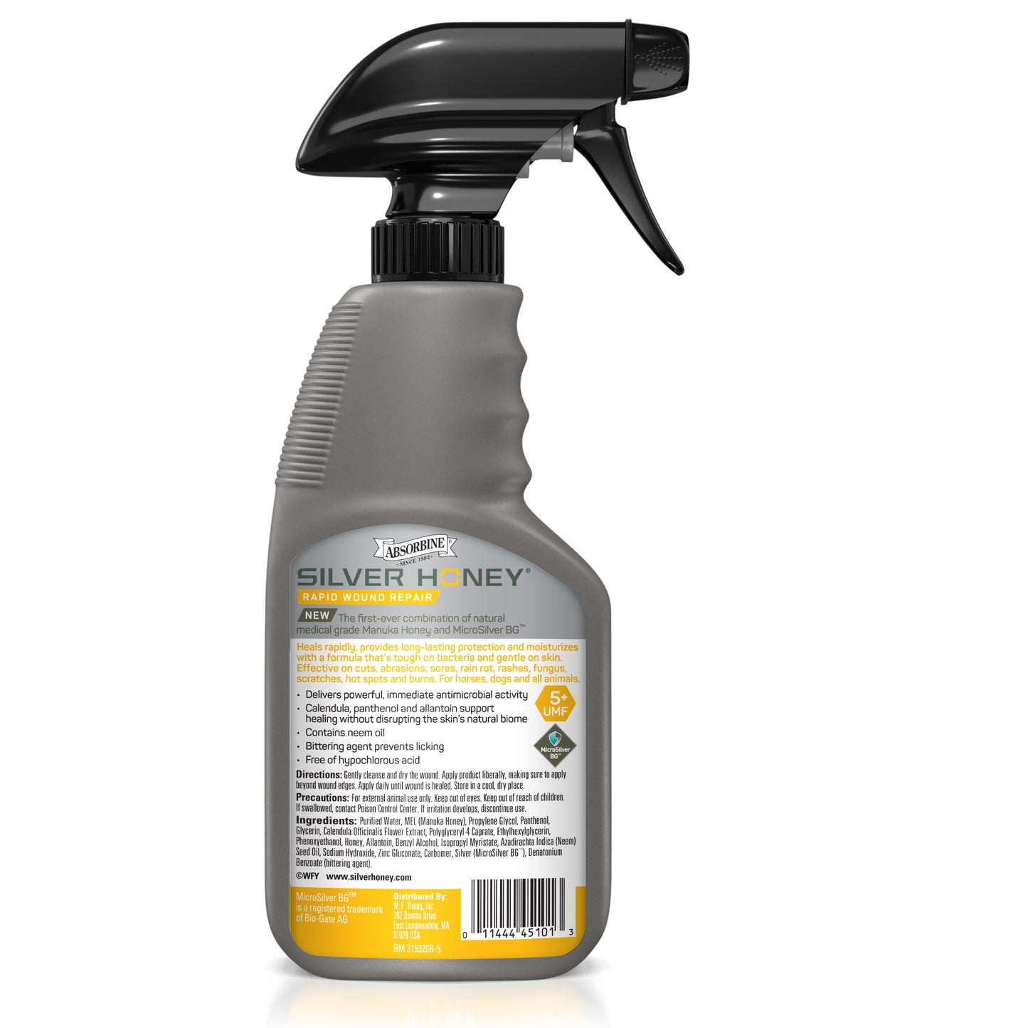 Silver Honey® Rapid Wound Repair Ointment + Spray Gel Combo
