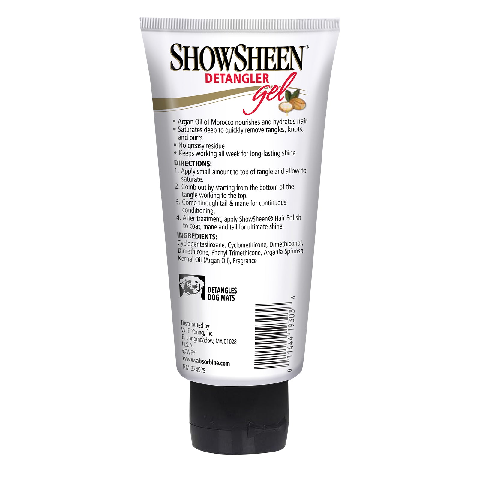 ShowSheen® Detangler Gel Skin & Coat Care absorbine   