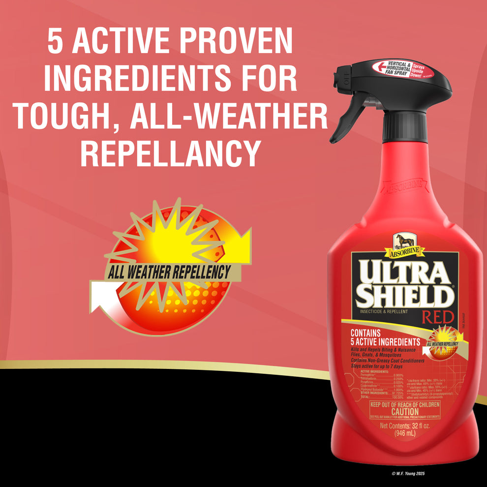 UltraShield® Red Insecticide & Repellent – Absorbine