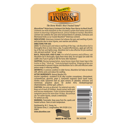 Absorbine® Veterinary Liniment Gel 3oz + 12oz Combo