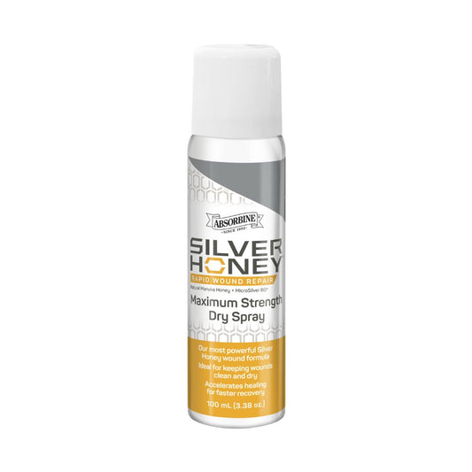 Silver Honey® Rapid Skin Relief Maximum Strength Dry Spray