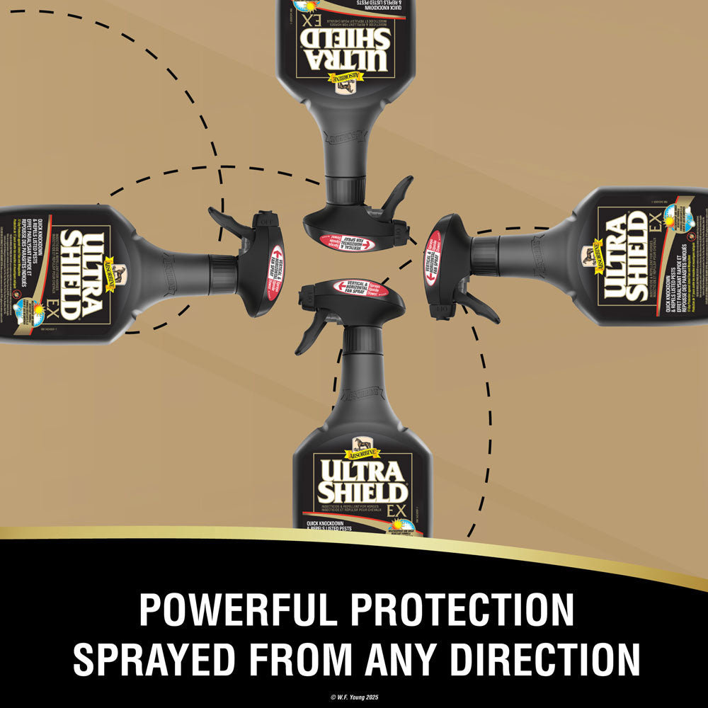 Absorbine ウルトラシールドEX 馬用虫除けスプレー UltraShield® EX Insecticide & Repellent – Absorbine