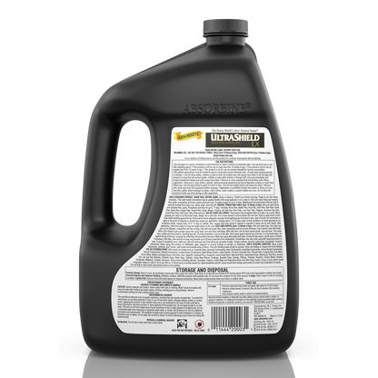 UltraShield EX gallon back label.