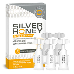 Silver Honey® Rapid Ear Care Vet Strength Concentrated Ear Doses