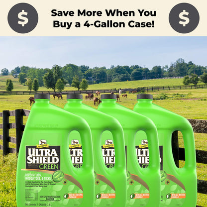 Save more when you buy a 4-gallon case of UltraShield Green.