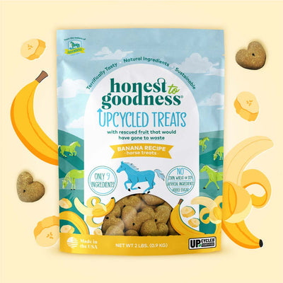 Honest To Goodness™ Upcycled Horse Treats – Banana