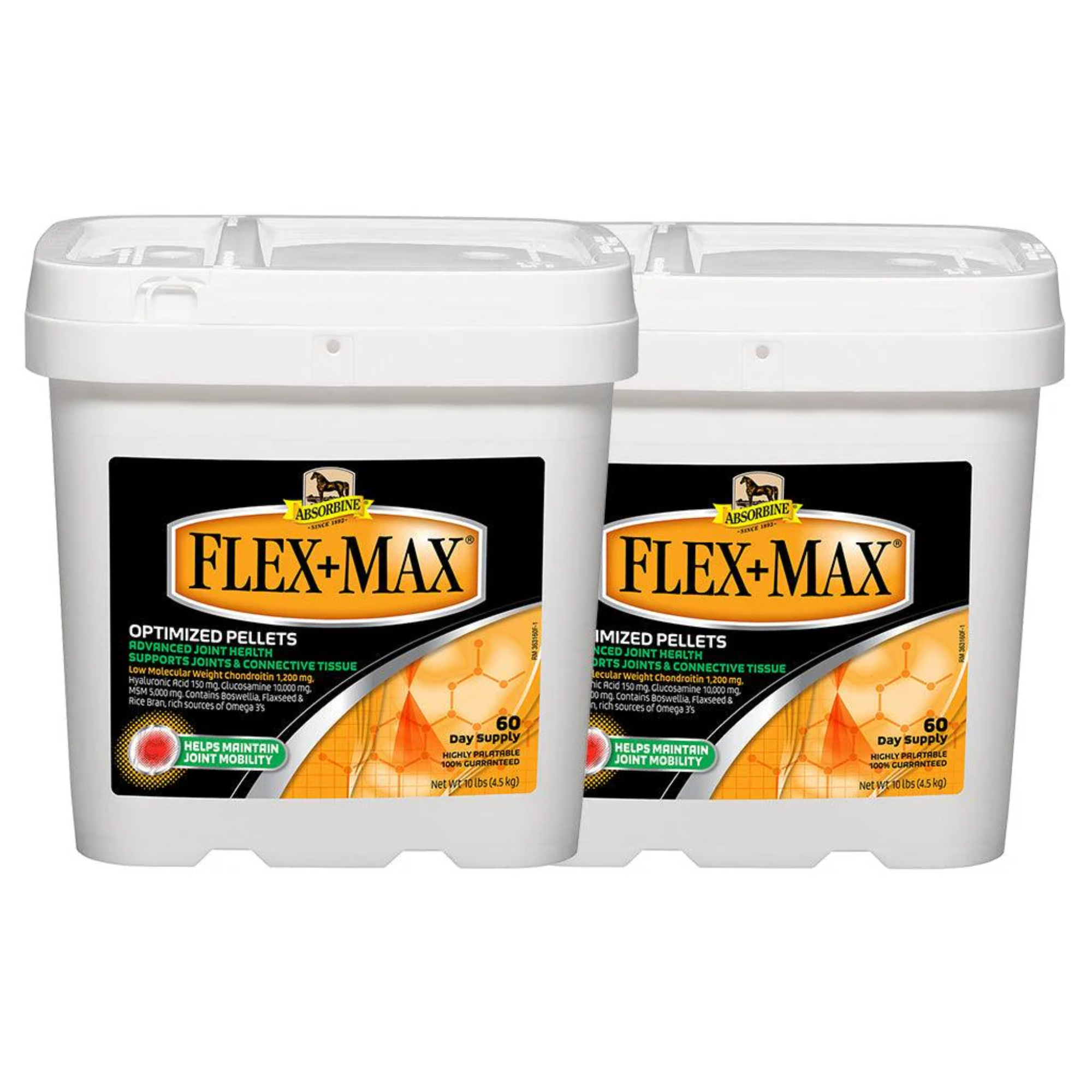 Flex+Max® Joint Health Supplement Pellets 60-Day Tubs 2-pack