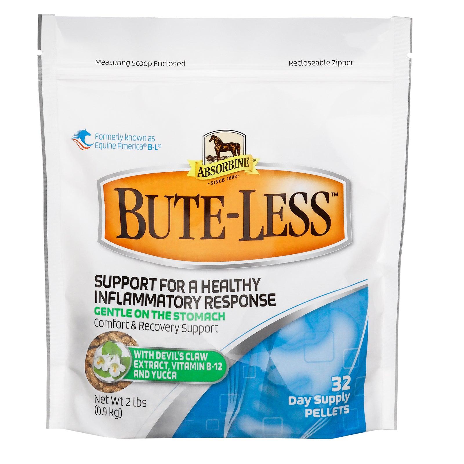 Bute-less supplement, support for a healthy inflammatory response 2 lb. bag. 32 day supply of pellets.