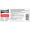 Back label of Fungasol Ointment.  A topical preparation for animals with skin conditions. Biopolysan is a patented technology derived from coconuts that is proven to boost the effectiveness of the formula.
