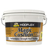Magic Cushion Xtreme Performance Strength Hoof Packing. Proven to reduce hoof heat. Calms inflammation & soreness throughout the sole & frog. Fast acting, long lasting. Net weight 4 pound bucket.